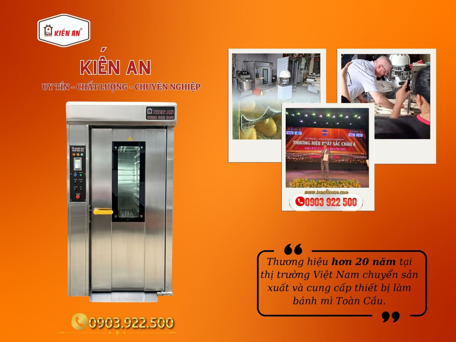 Kiến An - Thương hiệu hơn 20 năm tại thị trường Việt Nam